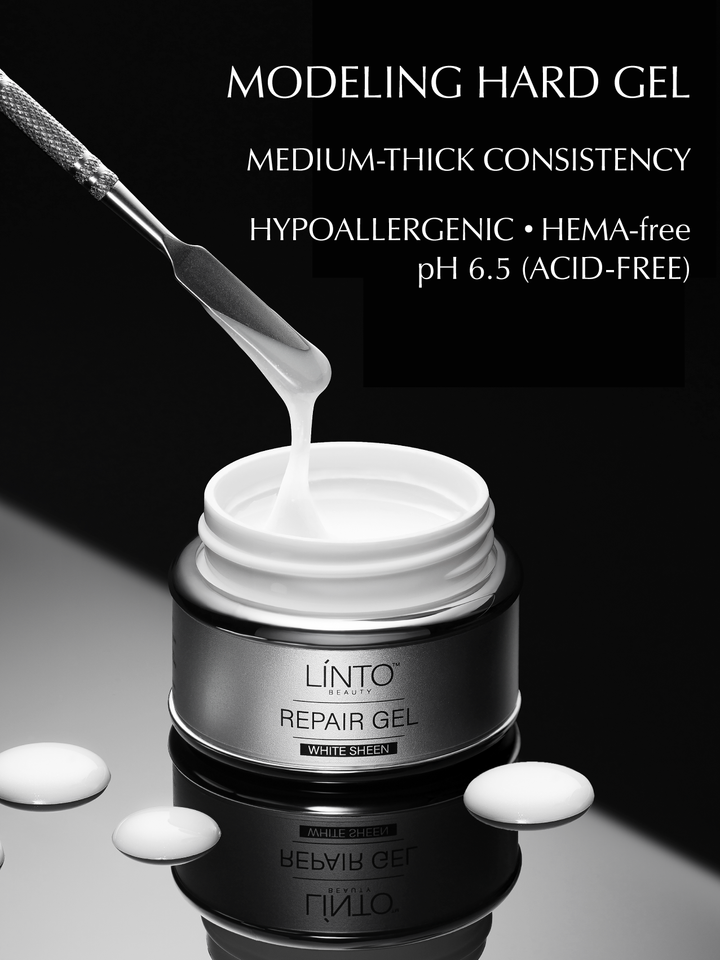 Gel dur blanc brillant 30 ml / 1,01 fl oz