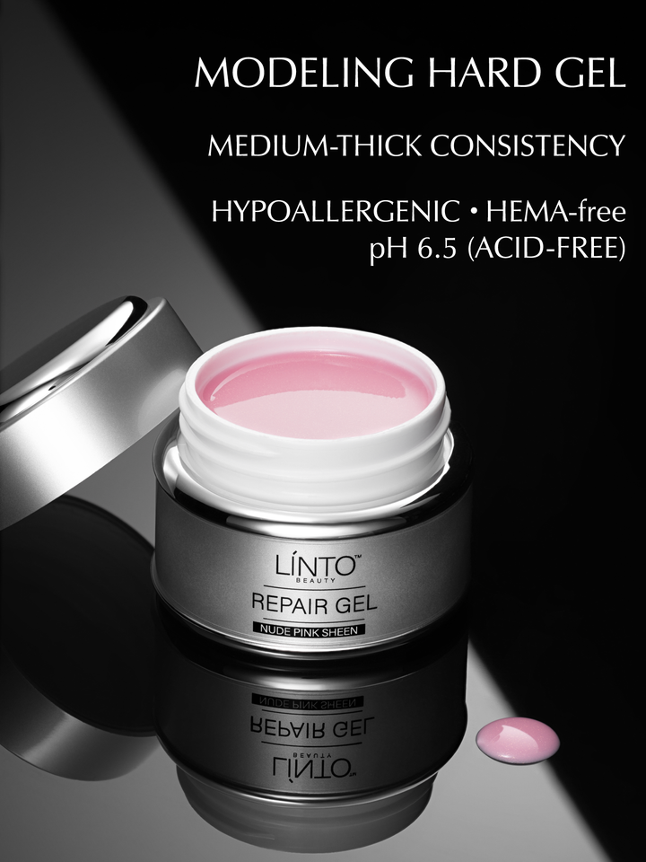 Gel dur NUDE PINK SHEEN 15 ml / 0,5 fl oz